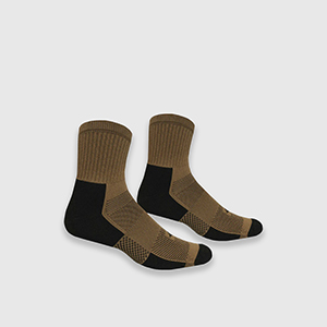 Шкарпетки Covert Threads JUNGLE Micro-Crew Socks | Coyote Brown