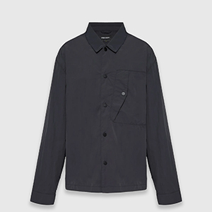 Сорочка Lyle & Scott CRINKLE NYLON OVERSHIRT | Black
