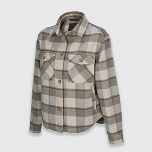 Куртка жіноча Vertx Lena Shirt Jacket | River Stone Plaid