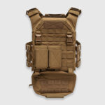 Комплект Warrior Assault Systems Plate Carrier+Chest Rig+Drop Down Pouch+Mag Pouch (2 pcs) | Coyote Tan