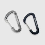 Набір карабінів BaseCamp Delta 7 Wire Set 2 | Black/Grey