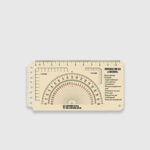 Лінійка Ecopybook PROTRACTOR UA CHICKEN 120x63 (mm)