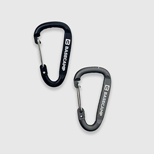 Набір карабінів BaseCamp Delta 4 Wire Set 2 | Black/Grey