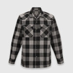 Сорочка фланелева Vertx Canyon Valley Flannel Long Sleeve Shirt | Marshland Grey Plaid