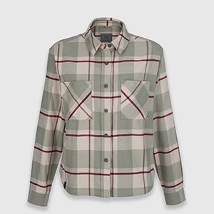 Сорочка жіноча Vertx Lena Stretch Flannel | Mountain Sage Buffalo Plaid