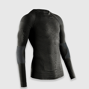 Термофутболка чоловіча з довгим рукавом X-Bionic X-plorer Energizer 4.0 Shirt Long Sleeve Men | Black/Anthracite
