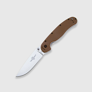 Ніж Ontario Knife RAT I Linerlock | Coyote Brown