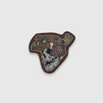 Патч Hoffmann Equipment PVS Skull | Brown