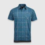 Сорочка Vertx Guardian Stretch Short Sleeve Shirt | Deep Sea Plaid