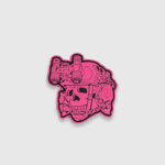 Патч R3ICH Operator Skull DTNVS | Pink