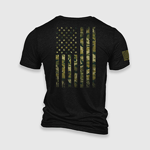 Футболка Nine Line American Camo T-Shirt | Black