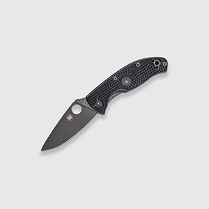 Складний ніж Spyderco Tenacious FRN Lightweight | Black Blade