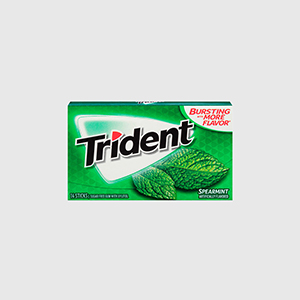 Жувальна гумка Trident Spearmint USA – М’ята