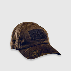 Кепка Nine Line American Made Mesh Back Multicam Hat Collection velcro patch | Dark Camo