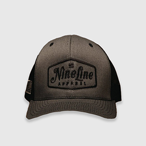 Кепка Nine Line Classic Snapback Hat Collection | Black/Grey