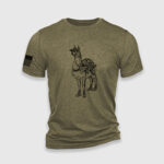 Футболка Nine Line Freedom Llama T-Shirt | Olive