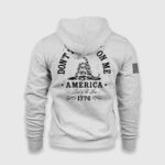 Худі Nine Line Don't Tread On Me-Tailgater Hoodie | Grey