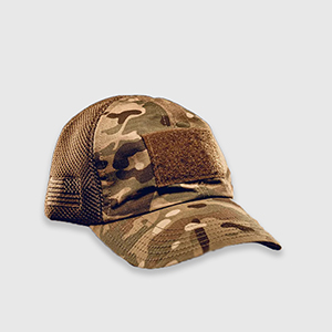 Кепка Nine Line American Made Mesh Back Multicam Hat Collection velcro patch | Camo