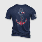 Футболка Nine Line Anchor Flag T-Shirt | Navy