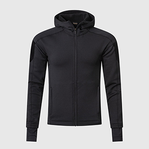 Худі Abrams Power Stretch Full-zip Hoodie | Black